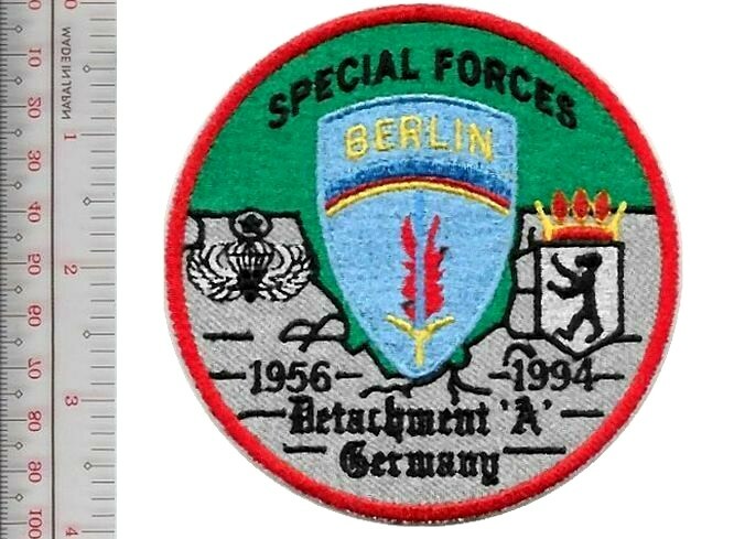 Green Beret US Army Germany 39th Special Forces Detachment A Berlin NO TARIFF