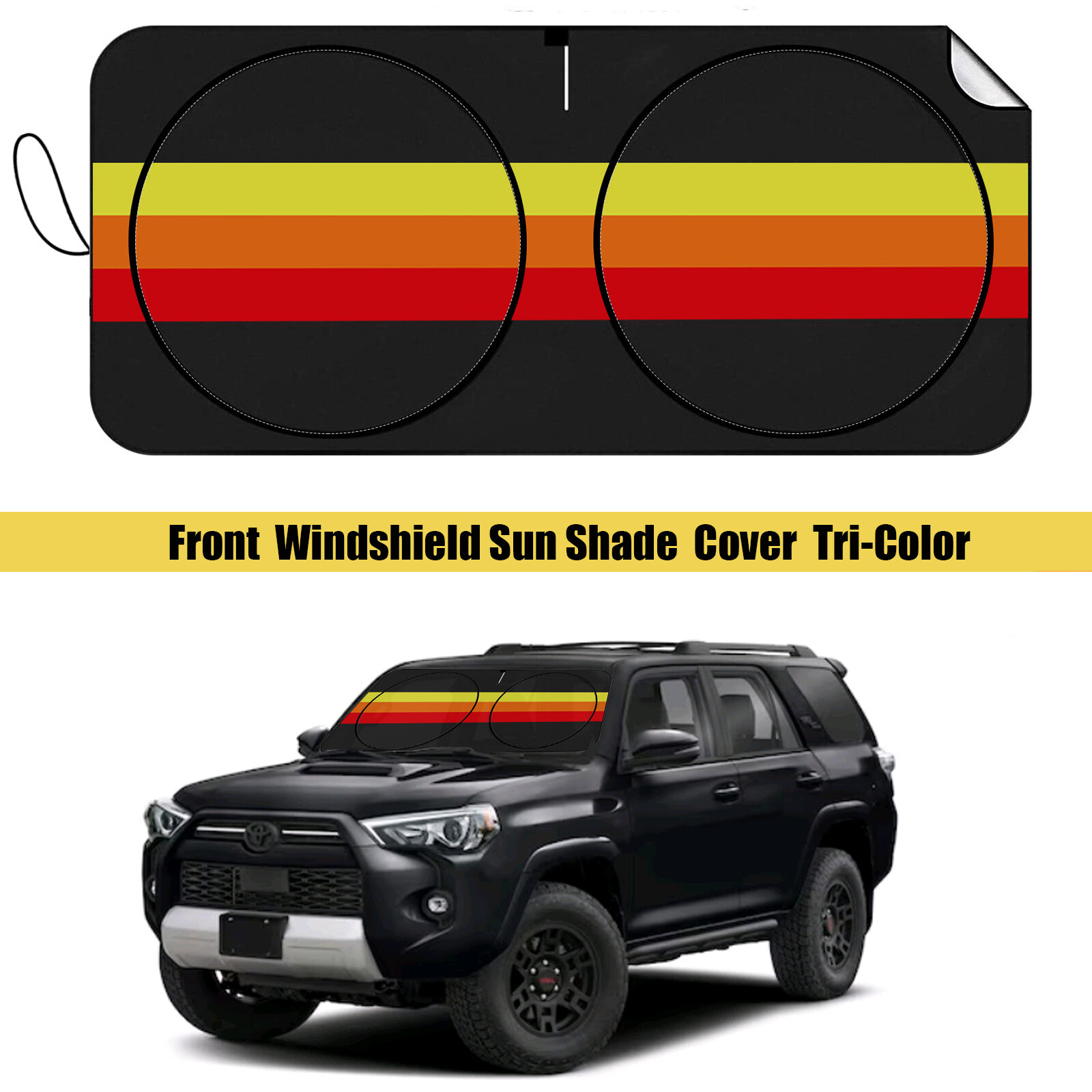 For Toyota 4Runner Accessories Car Front Windshield Sun Shade UV Block Cover