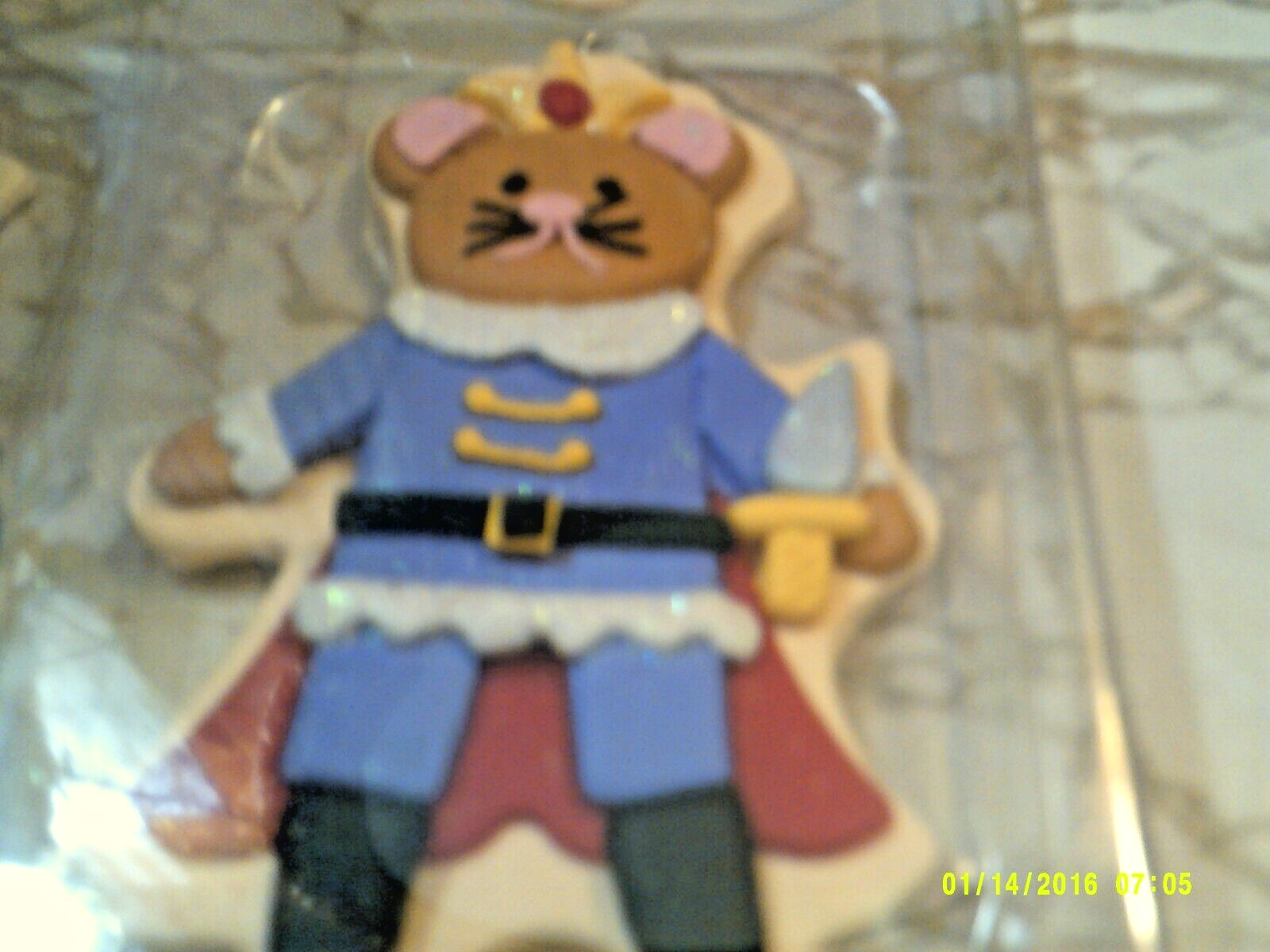 KURT ADLER-NUTCRACKER SUITE COOKIE ORNAMENTS-4 PIECE BOX SET-NEW-2024
