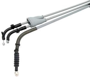 Motion Pro Armor Coat Stainless Steel Push Throttle Cable (+2in.) - 65-0342