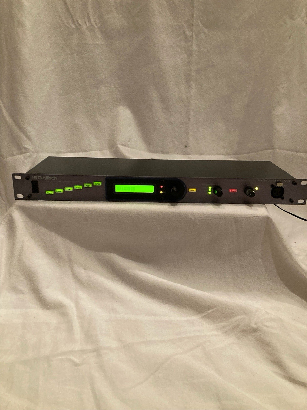 DigiTech Vocalist VR 1U Rack Vocal Multi-Effects Harmonizer, 2-Ch, XLR/MIDI