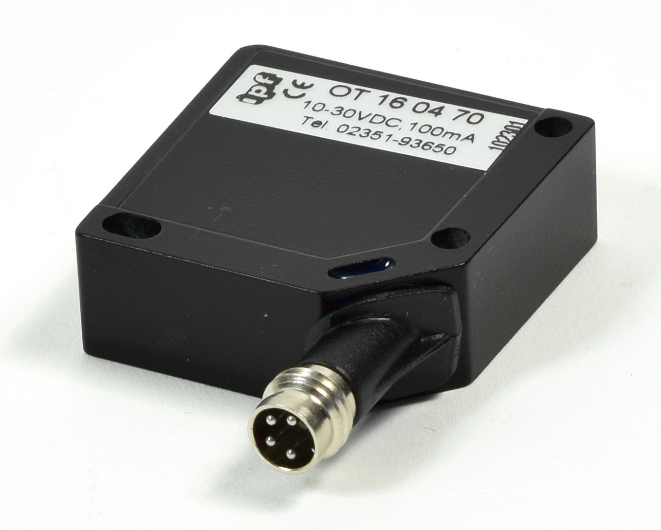 ipf electronic sensor opt, button, red light, OT160470, OT 16 04 70