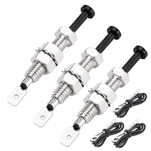 Door Pin Switch Car Hood Jamb Auto Alarm Security Adjustable Momentary PIN-7
