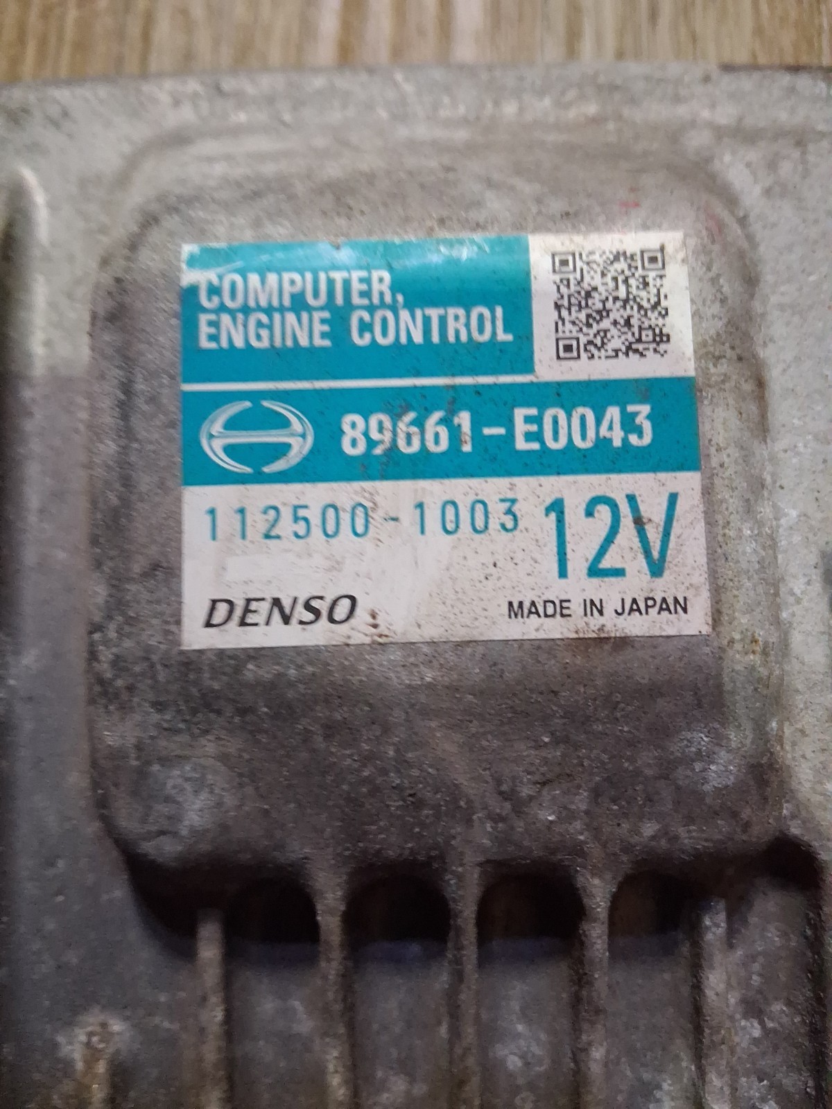 OEM 2012-2HINO J08E Diesel Engine Control Module ECM ECU 89661-E0043 112500-1003