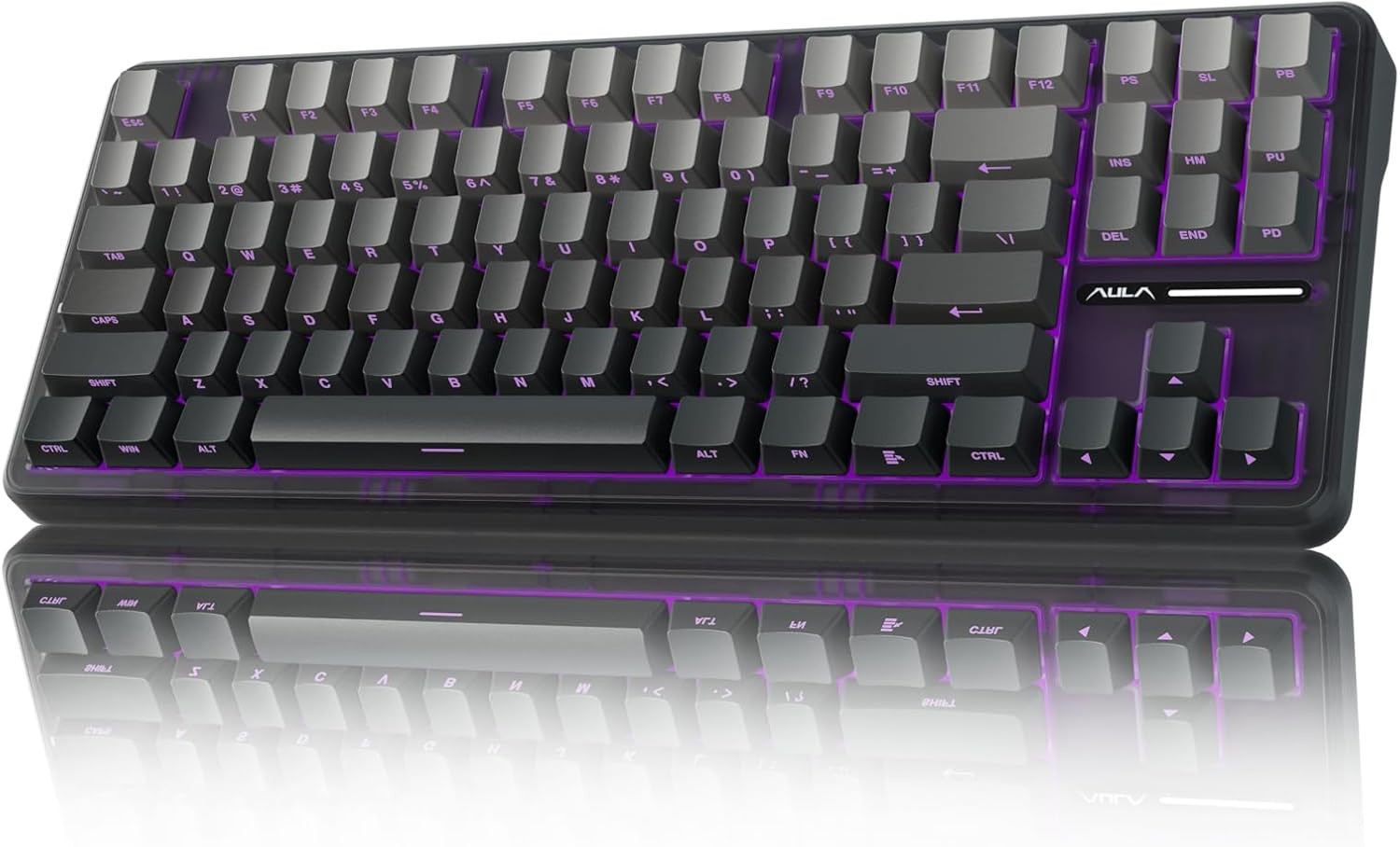 AULA F87 Pro Wireless Mechanical Keyboard Tri-Mode Hot Swappable Gaming Keyboard