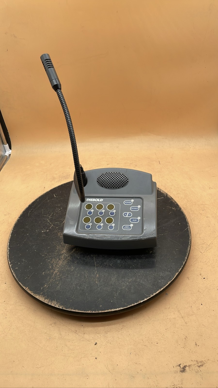Diebold 00-013541-000A Drive Thru Audio System Console Microphone