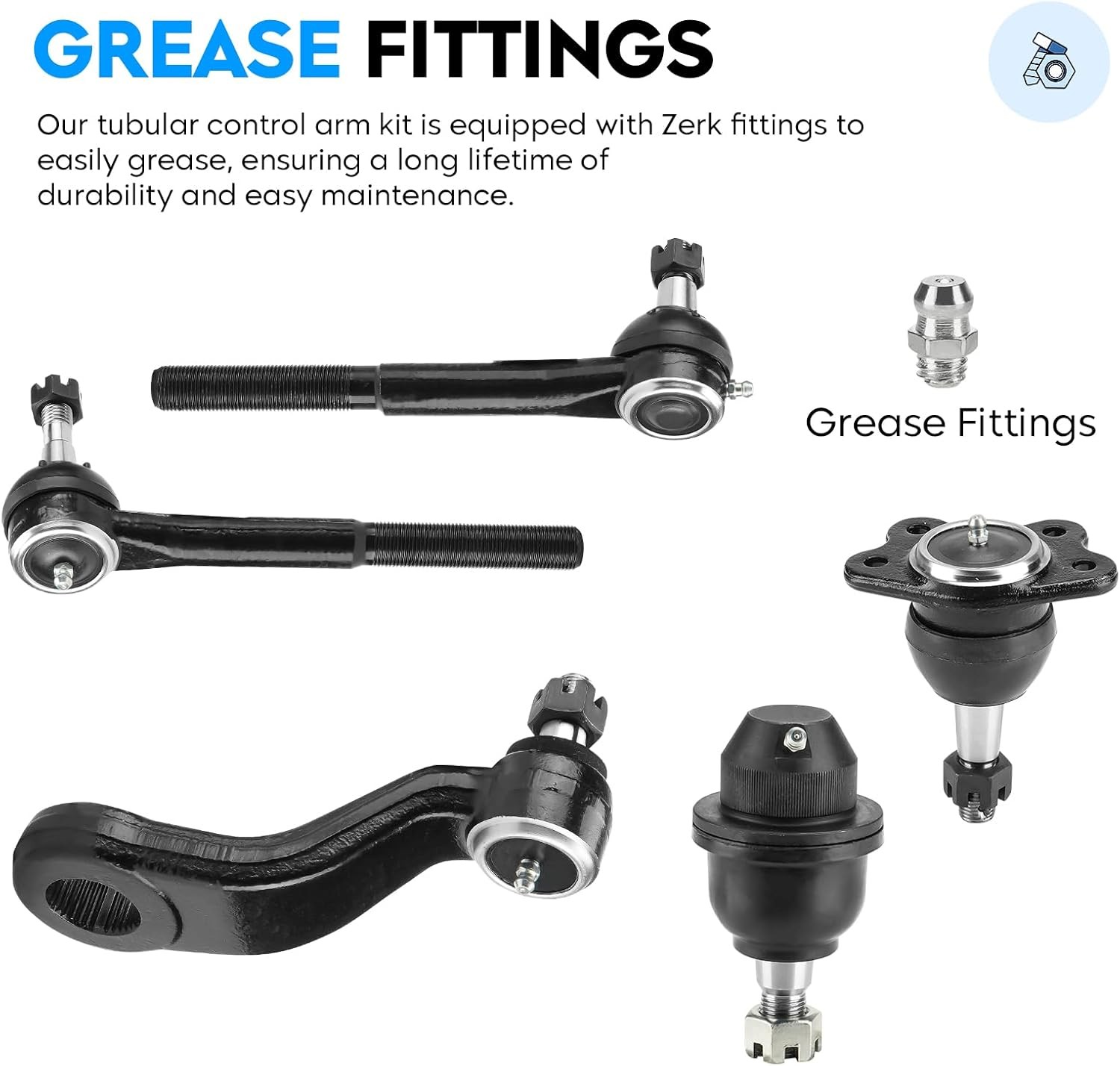 K1500 Front End Suspension Kit Chevy GMC 14pc