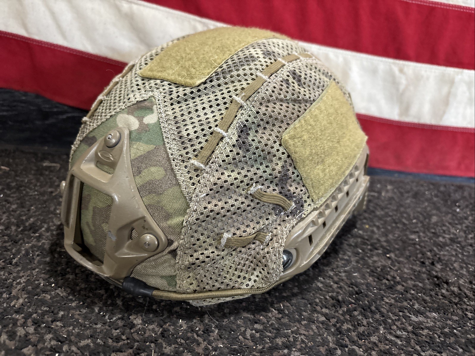 OPS CORE FAST HC-XP BALLISTIC SKELETON HELMET S/M w/ Cover SOF CAG DELTA DEVGRU