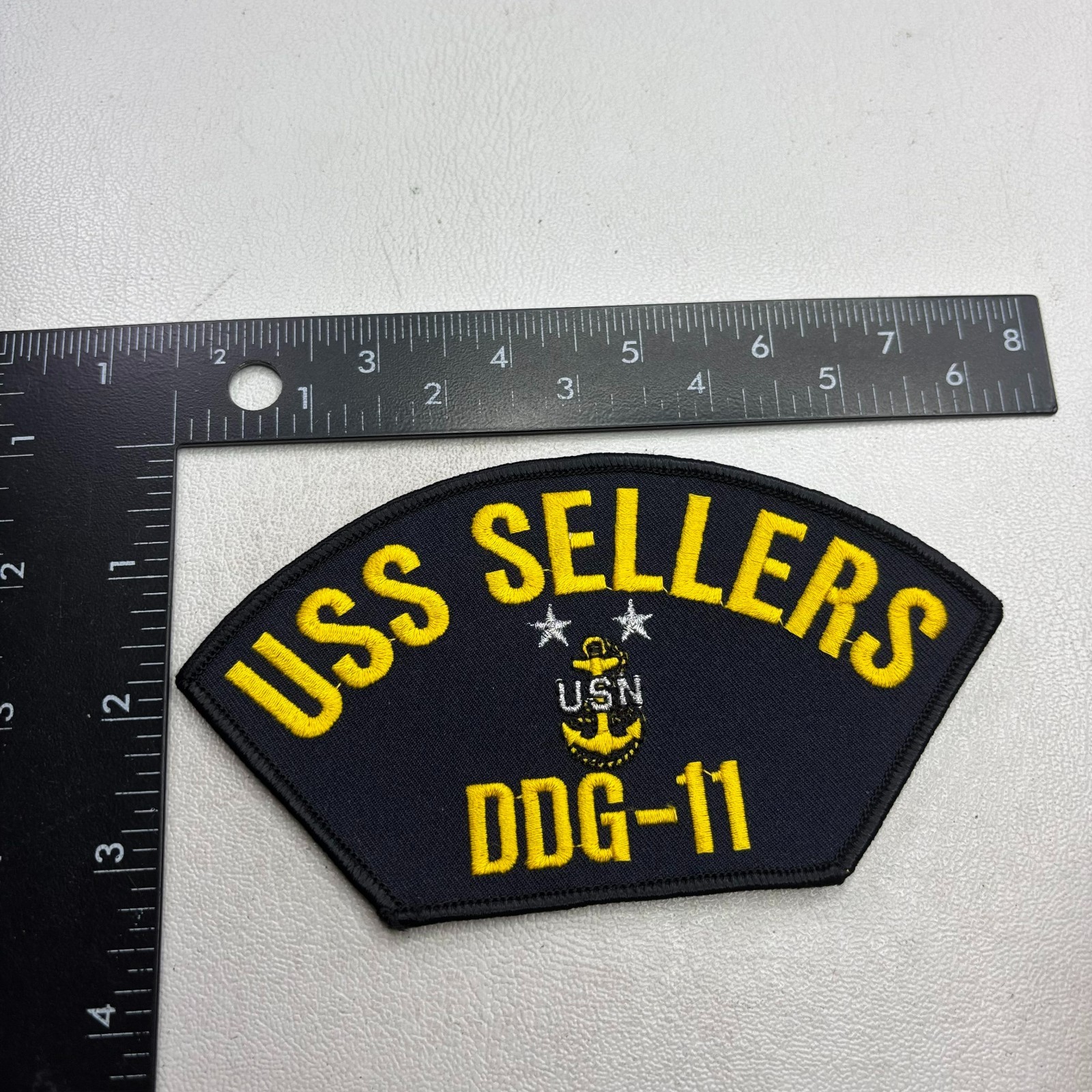 USN United States Navy USS SELLERS DDG-11 Hat Patch 40a5