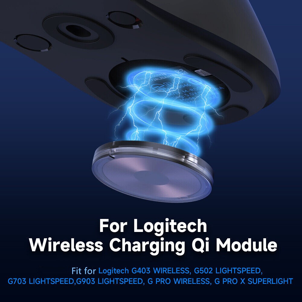 Wireless Magnetic Charging Receiver For Logitech Wireless Charging Module