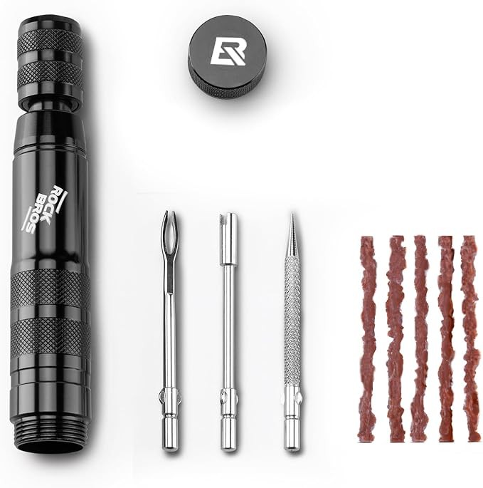 ROCKBROS Cycling Tubeless Tire Repair Kit for Mountain Road Bike Tire Punctures