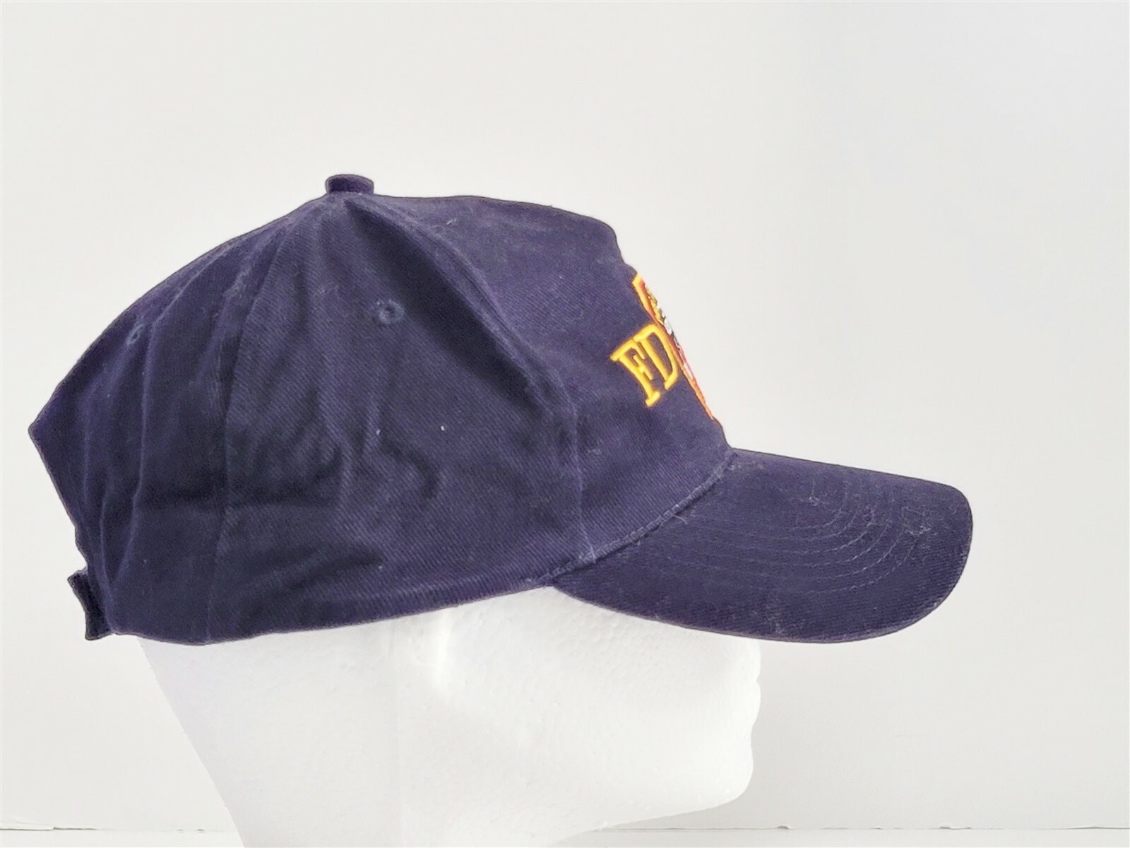 FDNY Fire Department City of New York Blue Ball Cap Hat Embroidered Adjustable