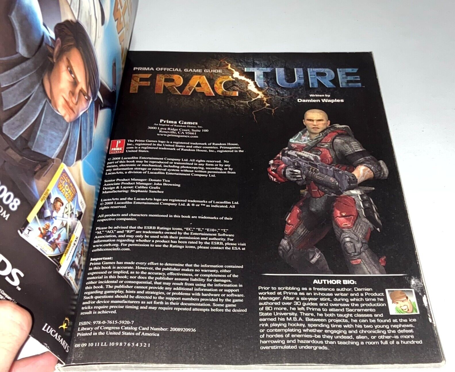 Fracture Prima Official Game Guide Paperback 2008