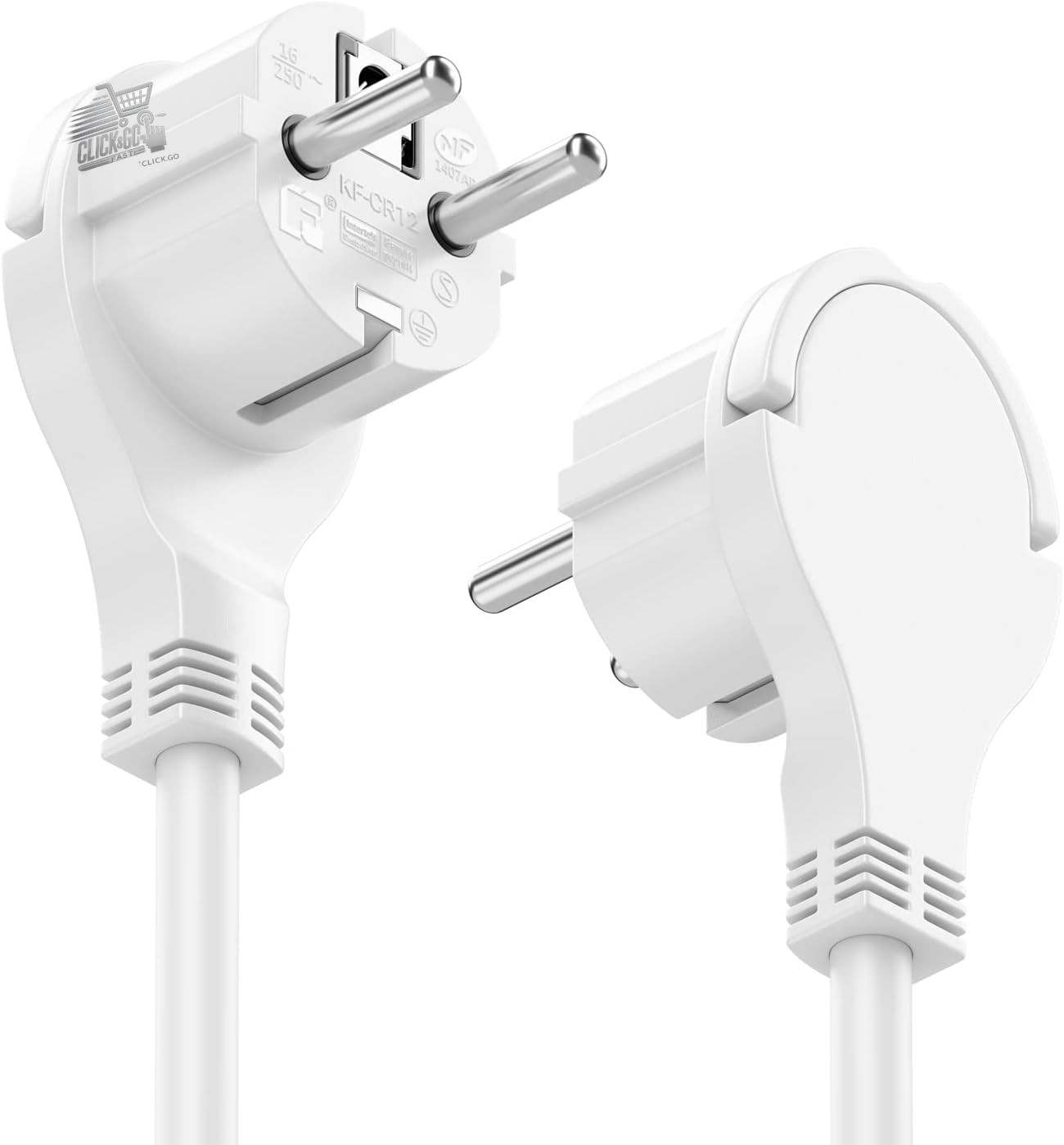 6 Outlet Compartments With Flat Connector Electrical Cable for Inter