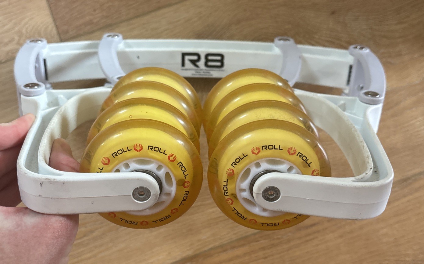 R8 Roll Recovery Deep Tissue Massage Roller 8 wheel