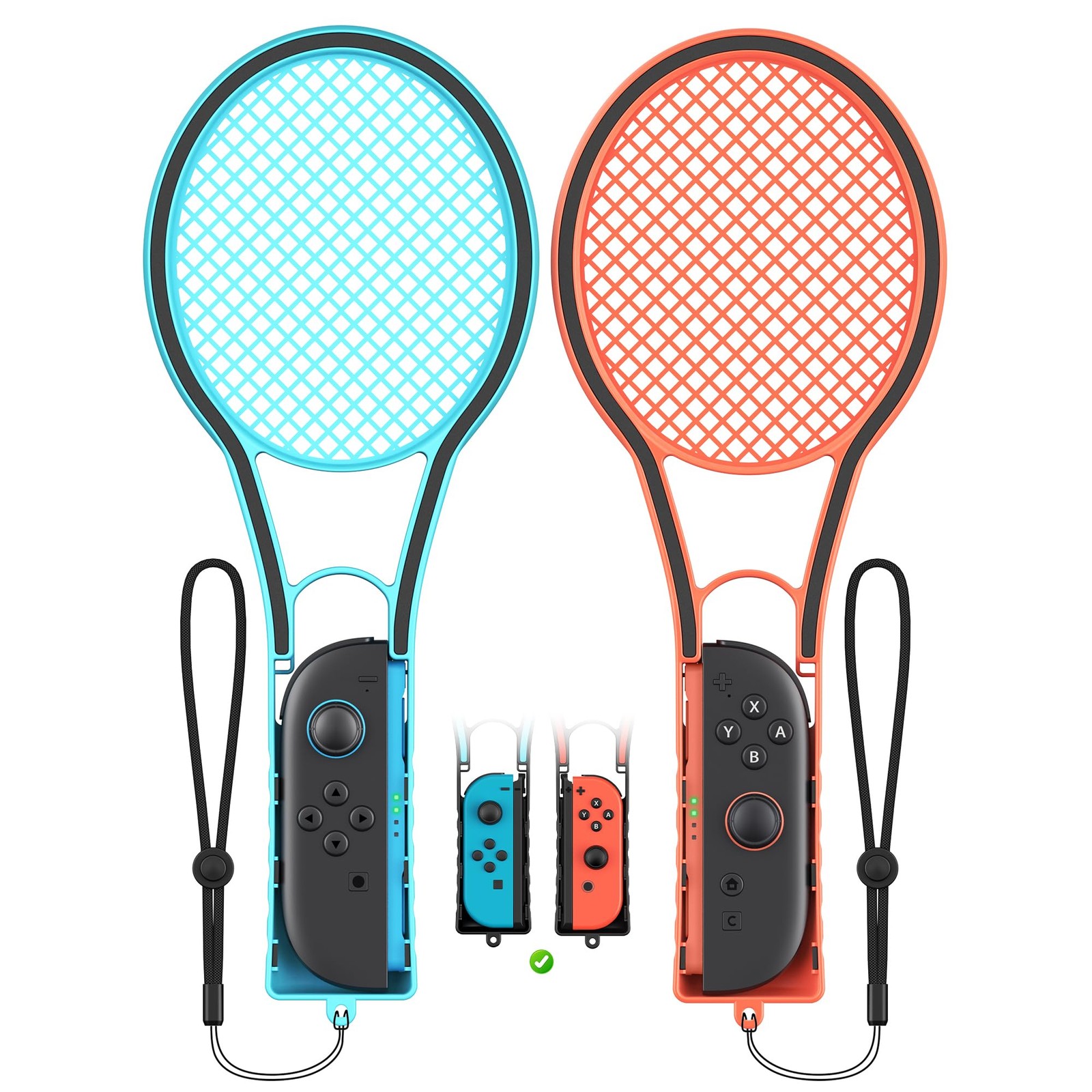 Tennis Racket for Nintendo Switch 2 for Joy Cons, Hand Grips with Switch 2/OL...