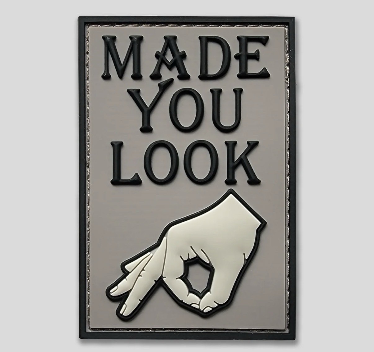 Made You Look Patch By PatchfiendDOTcom Funny Morale Collectible