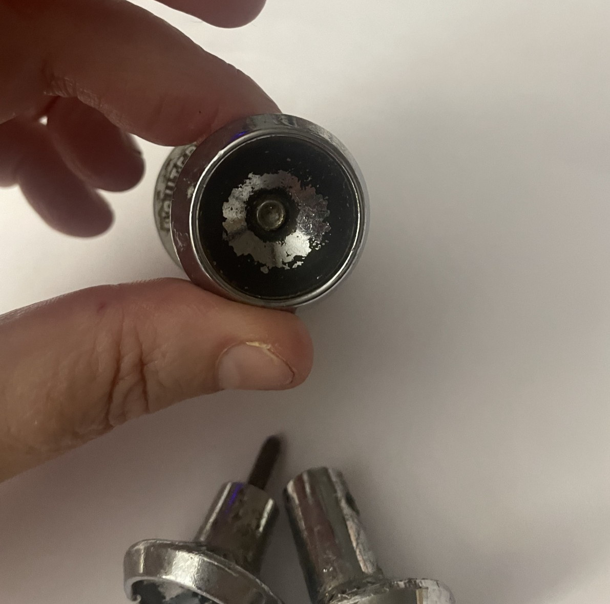 1963 Ford Galaxy cigarette lighter and 2 dash knobs OEM
