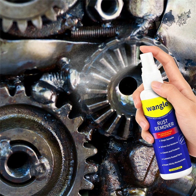 3X Wangle Rust Remover,Anti-Rust Lubricant Spray & Rust Remover Easy Application