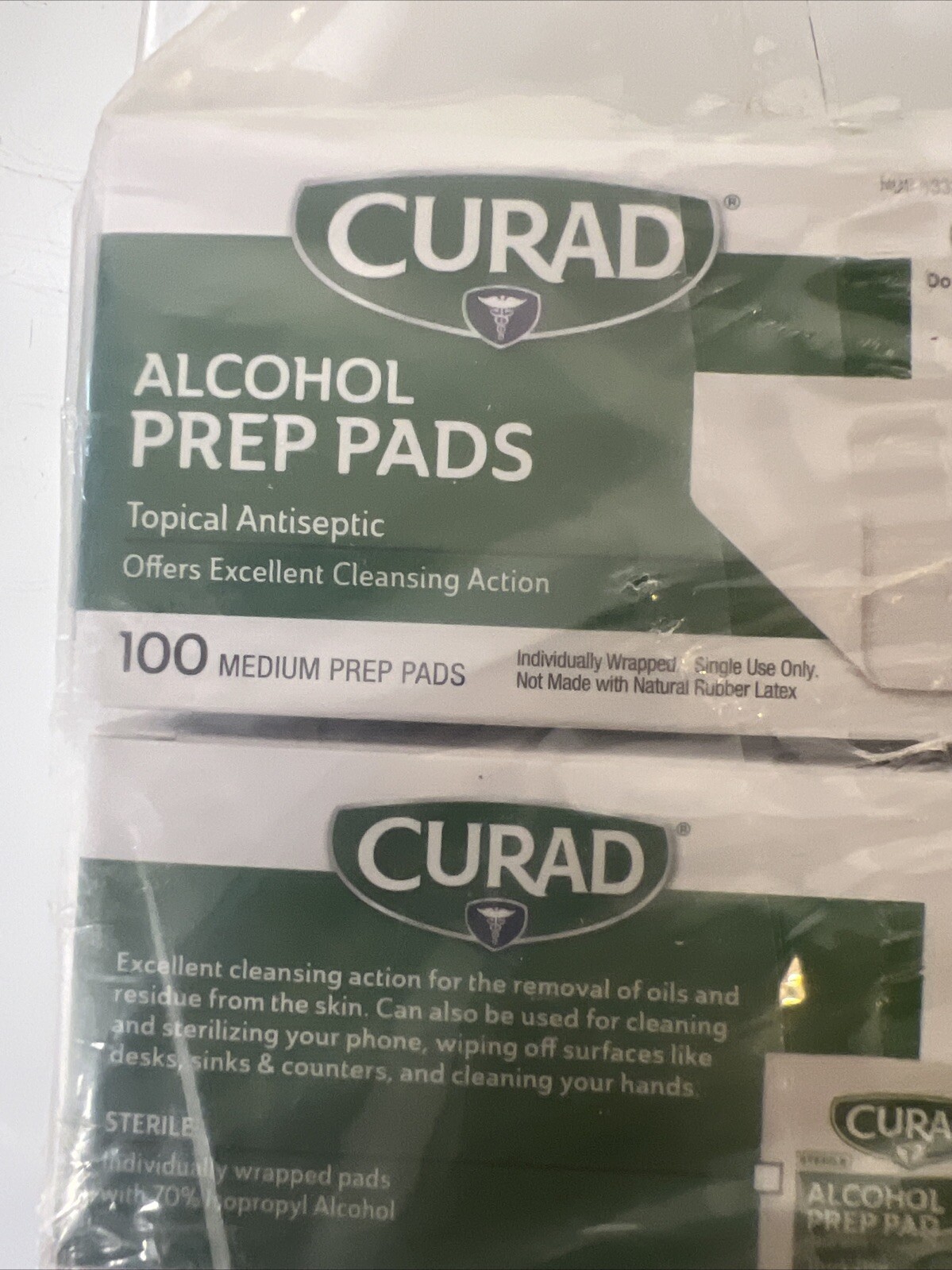 CURAD CUR45585RB  Alcohol Prep Pads 400 Pieces