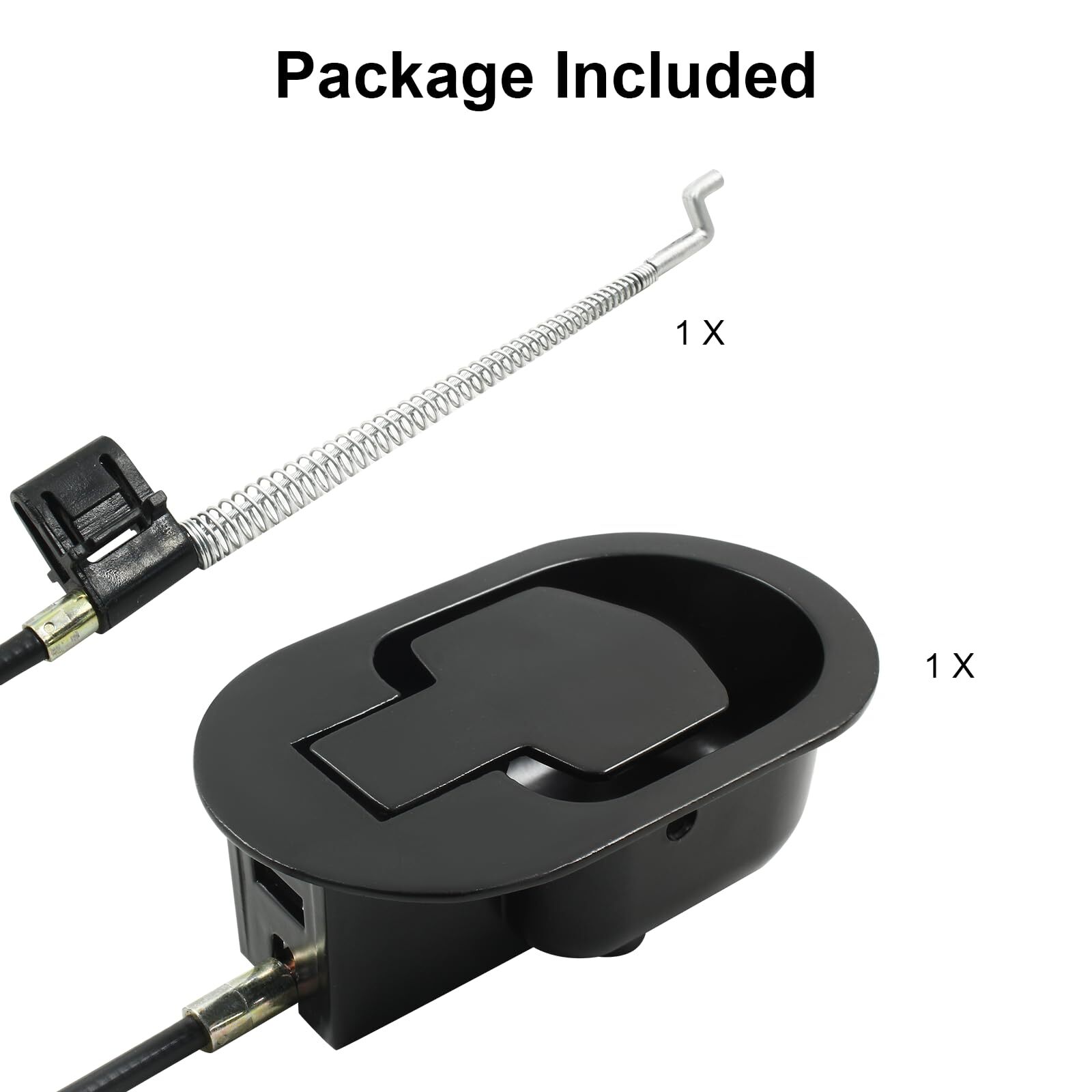 Universal Metal Recliner Replacement Parts w/ Cable Recliner Release Lever Pull