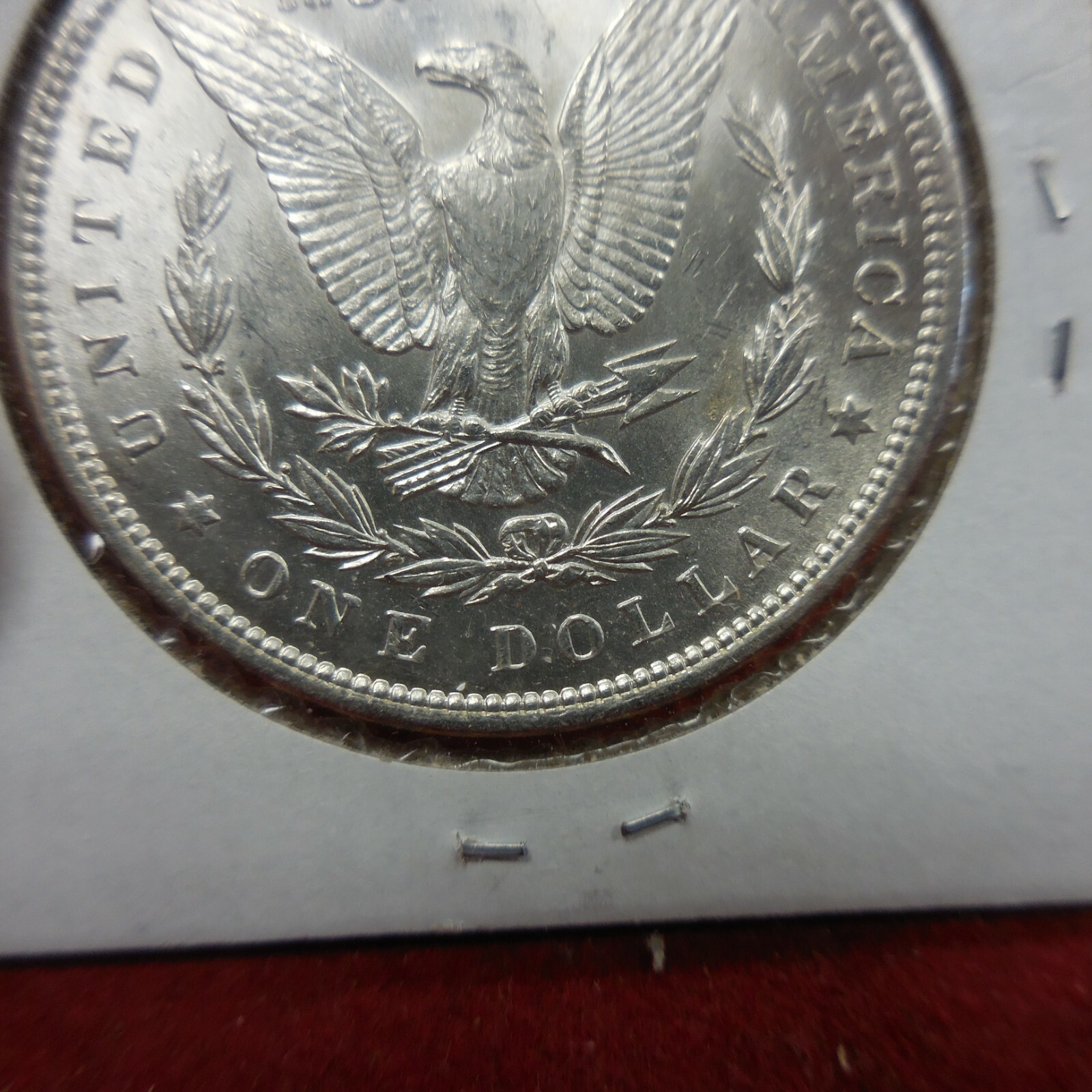 1889 P MORGAN SILVER DOLLAR $1 COIN