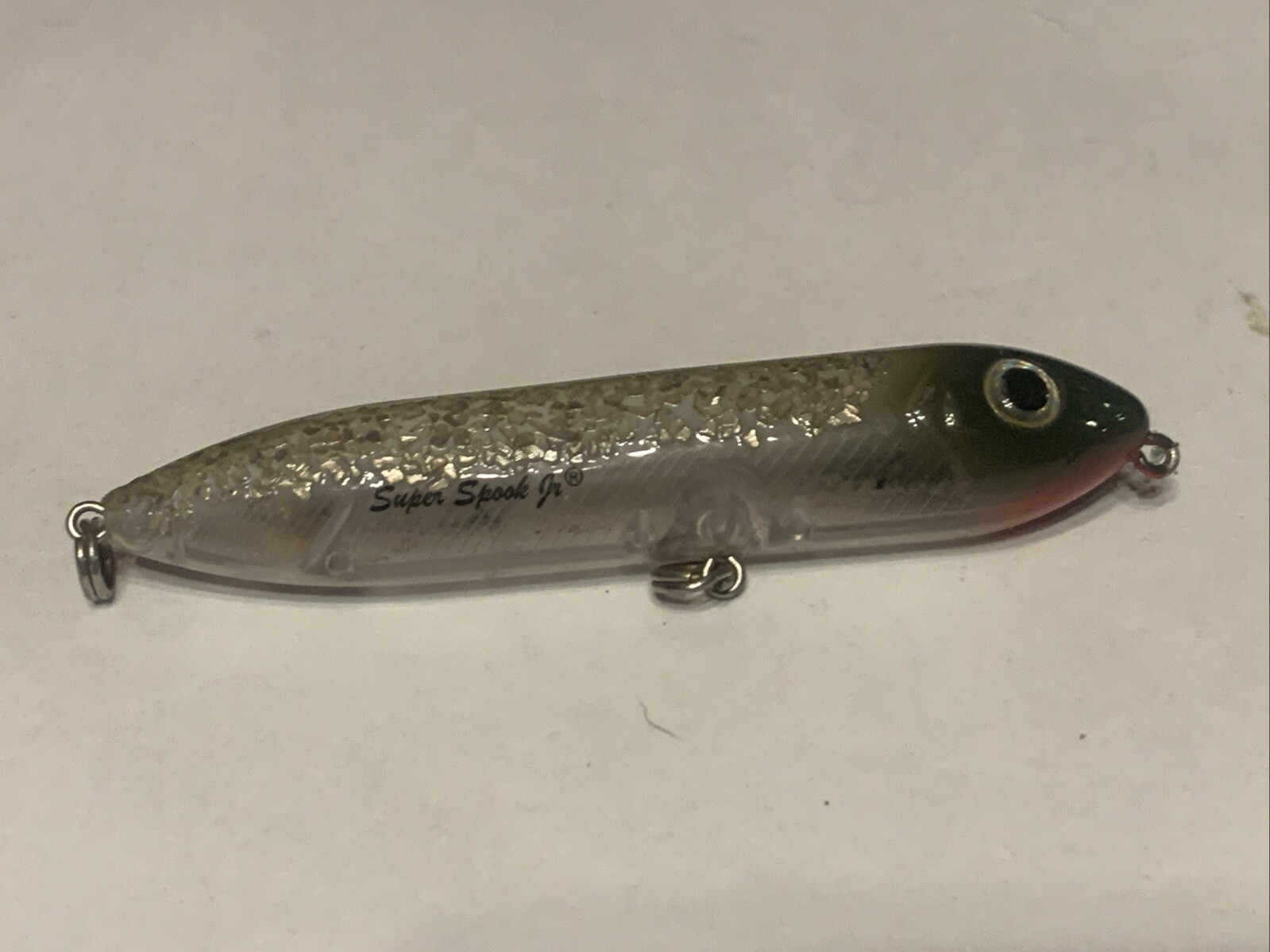 Heddon - Super Spook Jr Baby Bass 3 1/2 inch Standard, Multi-Color