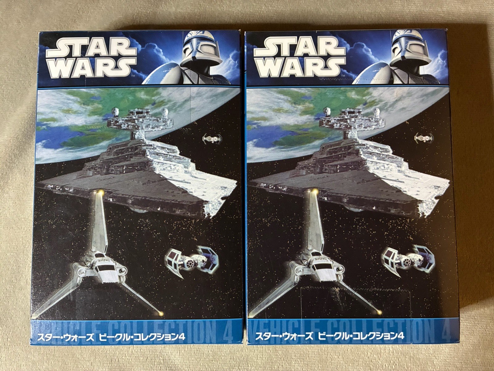 F-TOYS CONFECT STAR WARS VEHICLE COLLECTION 4 #03 SLAVE 1 BOBA FETT VERSION X 2