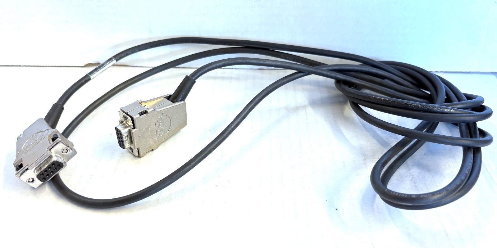 Zeiss Microscope 457411-9012 RS232 3m Cable Axio Axiovert