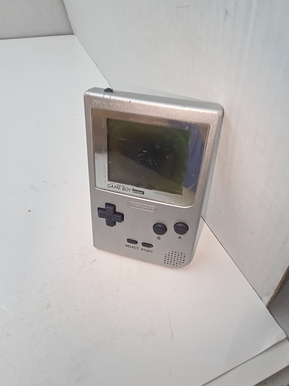 Gameboy Pocket MGB-001 Console For Parts/Repair ONLY Powers On Needs NEW LCD A14