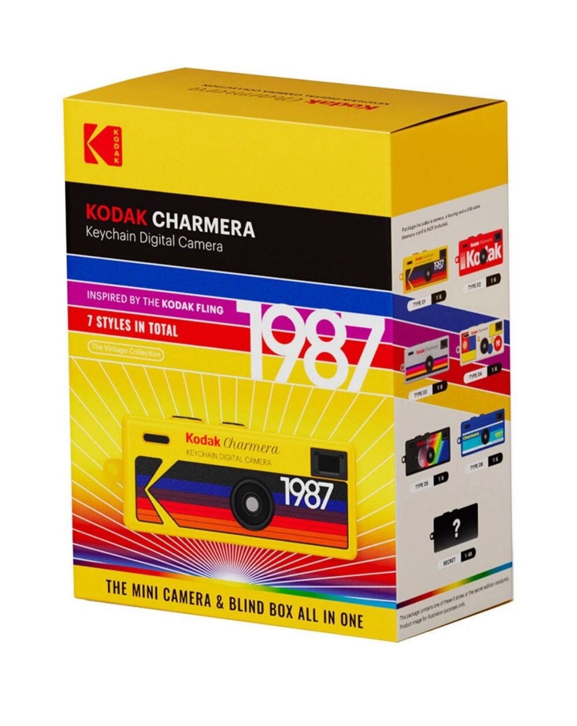Kodak Charmera Keychain Digital Camera Blind Box