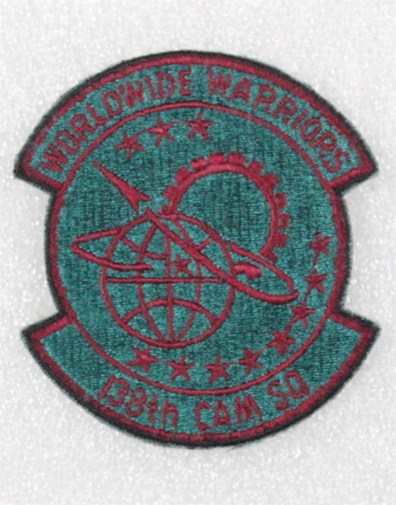 USAF Air Force Patch: 138th Consolidated Aircraft Maintenance Sqdn - subdued