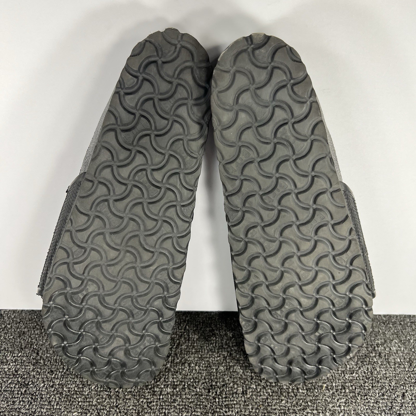 Birkenstock Barbados Eva Sandals Mens Size 43 10 Black Rubber Slip On Slides
