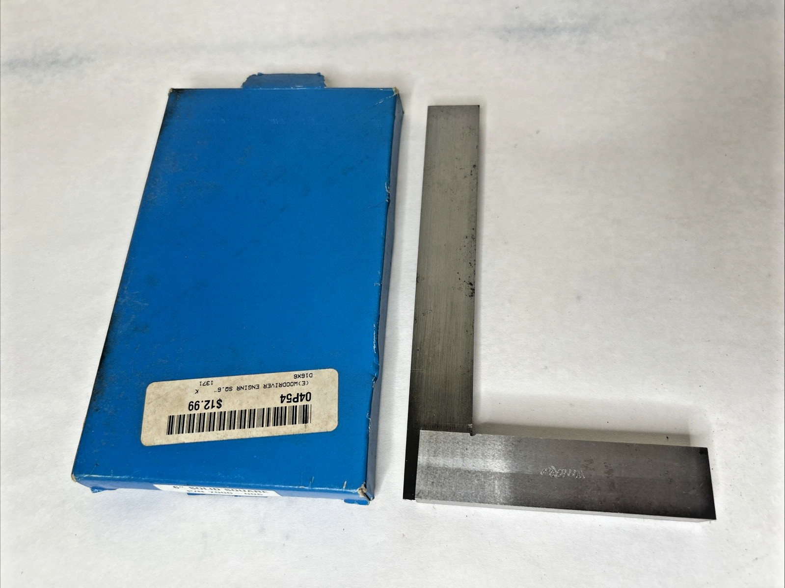 VINTAGE WOODRIVER 6” Machinist Solid Square 7000-006 MADE IN U.S.A QUALITY