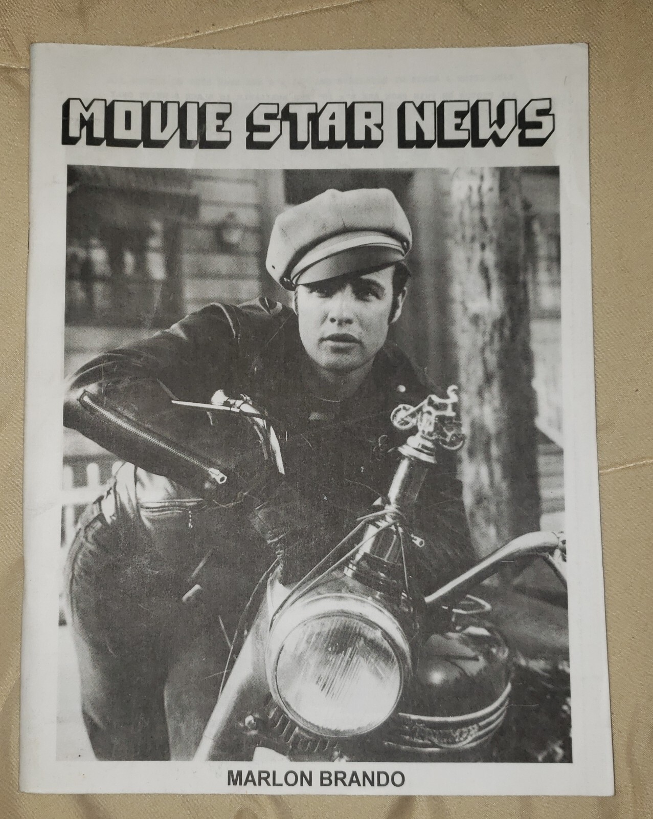 Movie Star News Vintage Celebrity Photo Catalog NYC NY Marlon Brando Cover