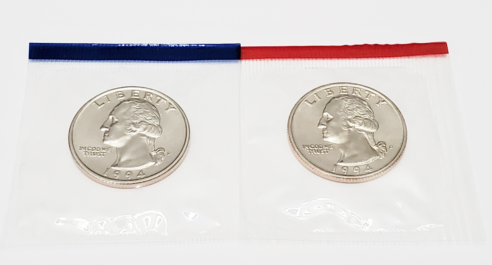 1994 P & D Washington Quarter Set (2 Coins) *MINT CELLO* *FREE SHIPPING*