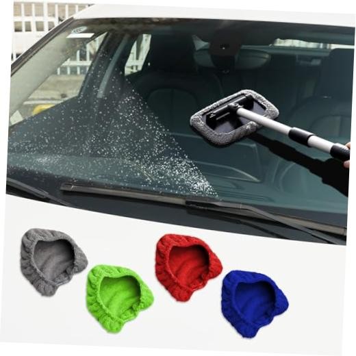 Car Care Microfiber Cloths for Windshield Cleaner, Replaceable Glass Cleaning