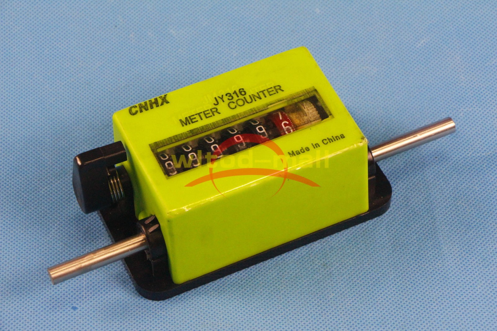 ONE 6-Digit Mechanical Yard Counter Length Counter Rolling Wheel Decoder JY316