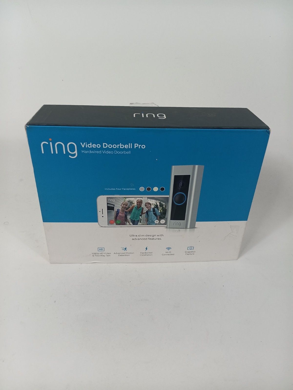 Ring Wired Doorbell Plus (Video Doorbell Pro) 1080p HD Video Camera Wifi Cam