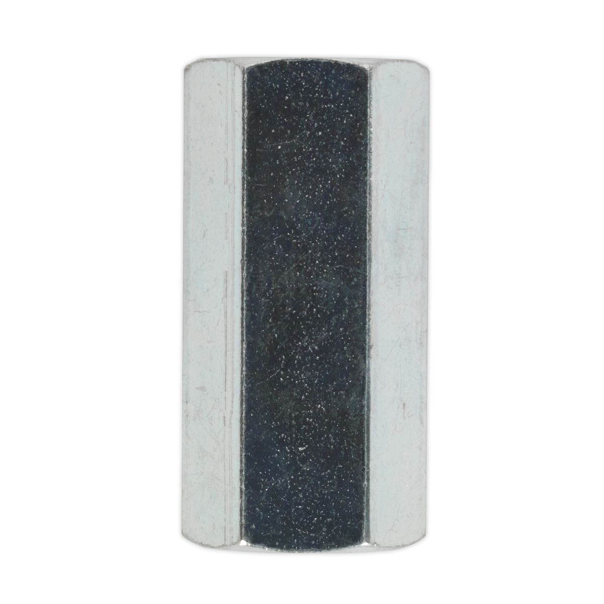 Sealey BC3824F Brake Tube Connector 3/8"UNF x 24tpi Female to Female Pack of 10