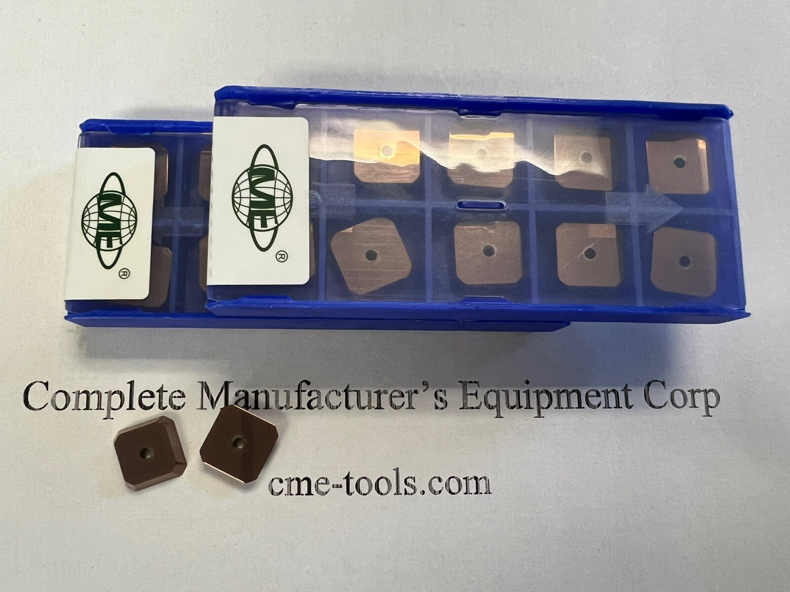 20pcs SEAN42 AFN Carbide Inserts W. hole Tialn Coated for 45 degree face  mill