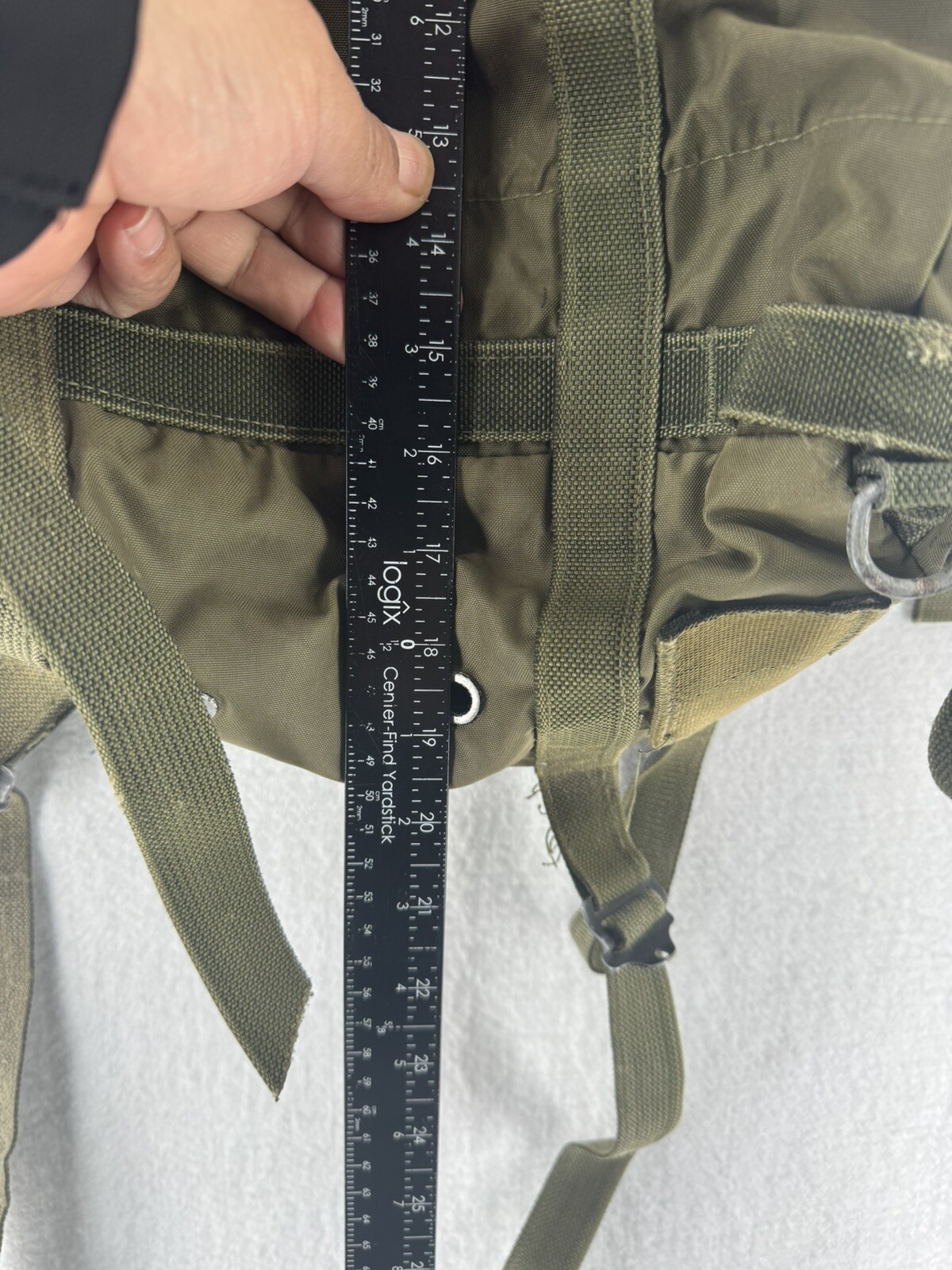 USGI LC-1 Alice Combat Field Pack Without Frame - Nylon Medium Backpack OD Vtg