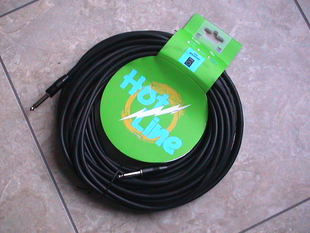 HOT LINE PROFESSIONAL SPEAKER CABLE HOT50PP - 1/4" STRAIGHT ENDS - 50FT NEW!!
