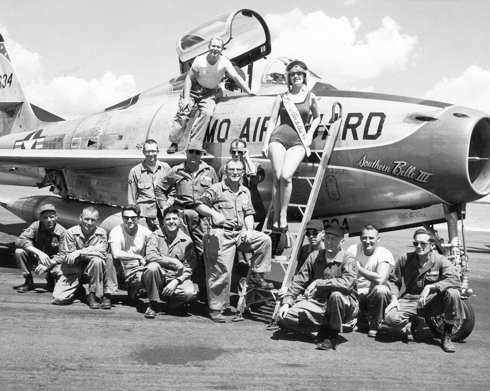 Cold War Vietnam Era Photo Beauty Queen Contest Models and Jets Pinups   8519
