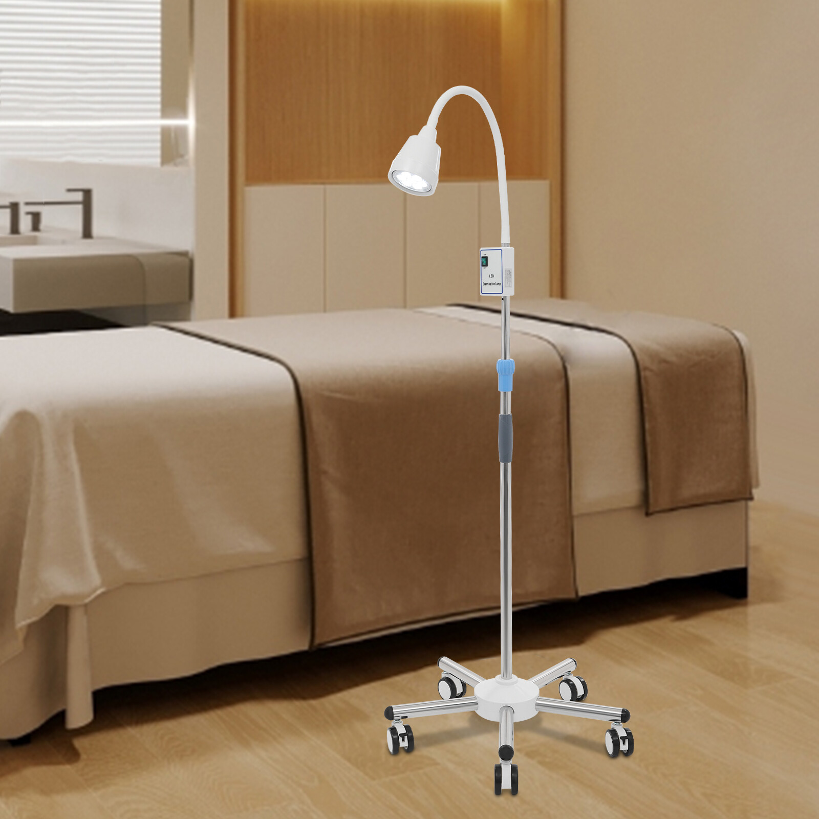 LED Five-legged Examination Light Examination Lamp Mobile Adjustable Height