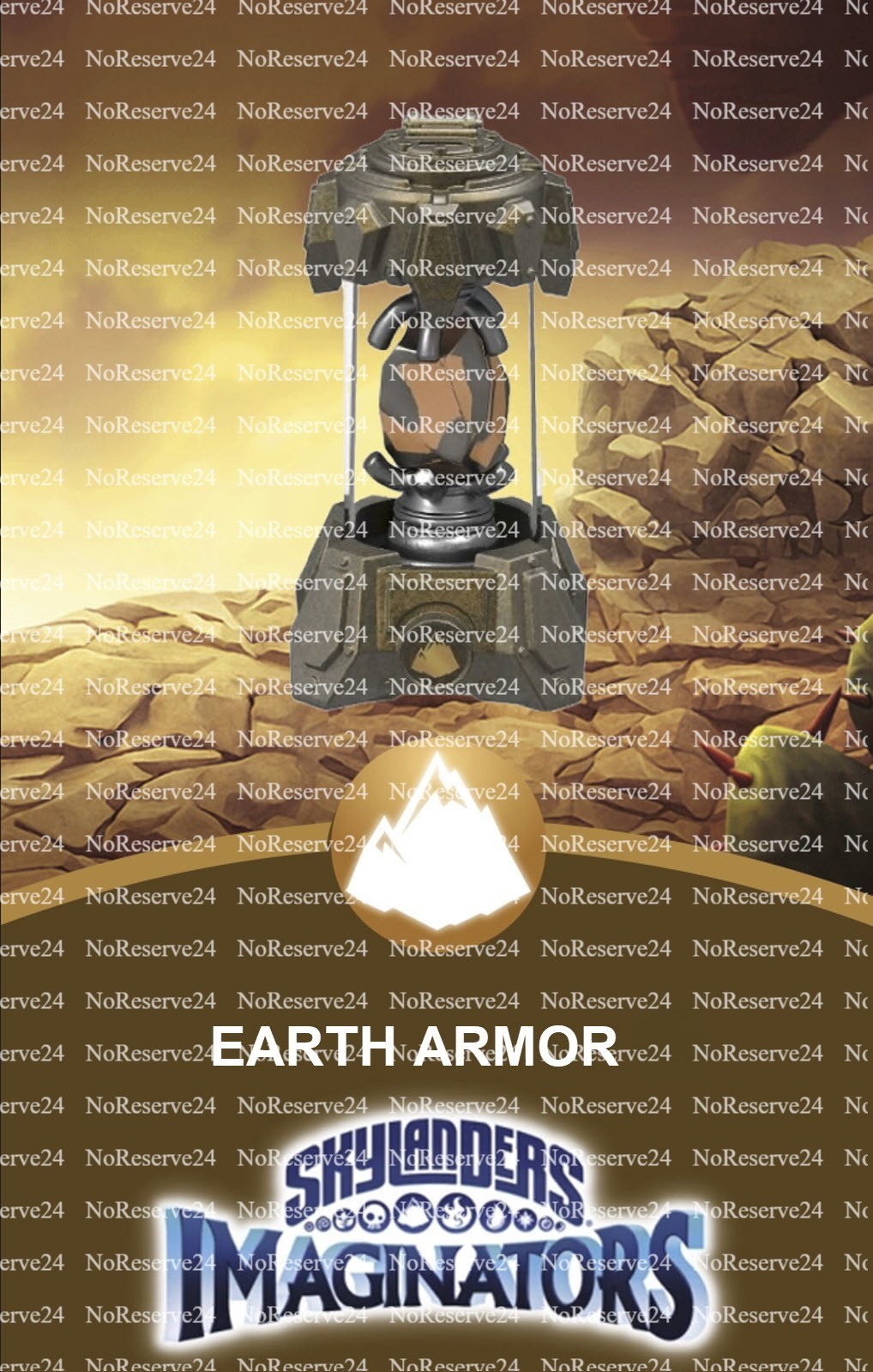 Skylanders Imaginators Creation Crystal Earth Armor NFC Card FACTORY RESET
