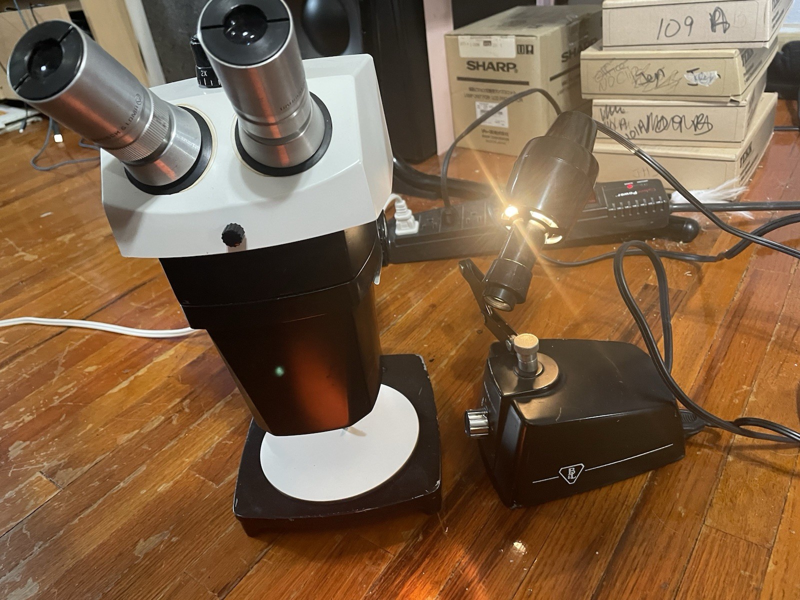 bausch lomb stereo microscope Stereo Zoom 7 W Working Light Source
