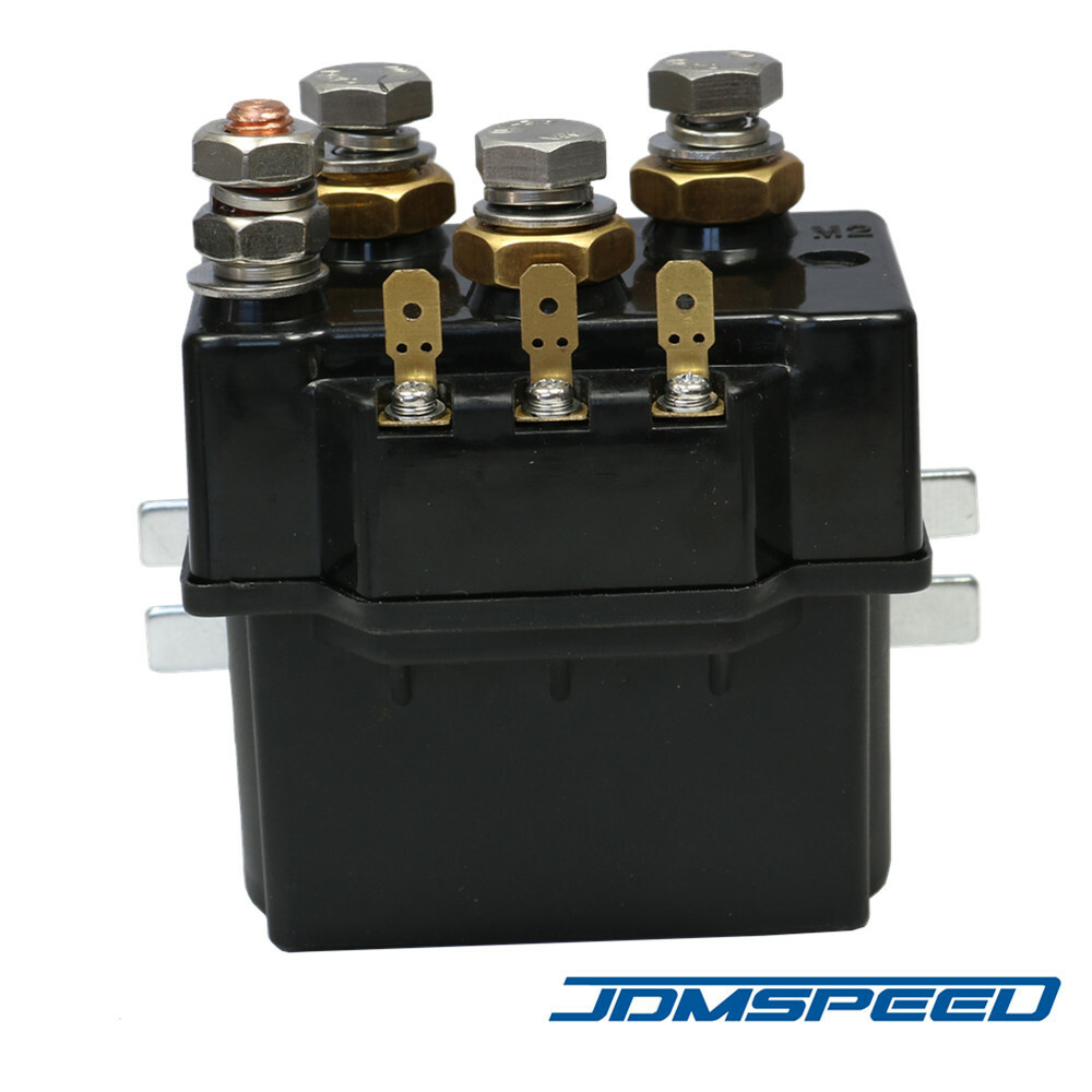 New Heavy Duty Winch Relay Solenoid 12v 500A 12000lb Max For ATV UTV Truck 4x4
