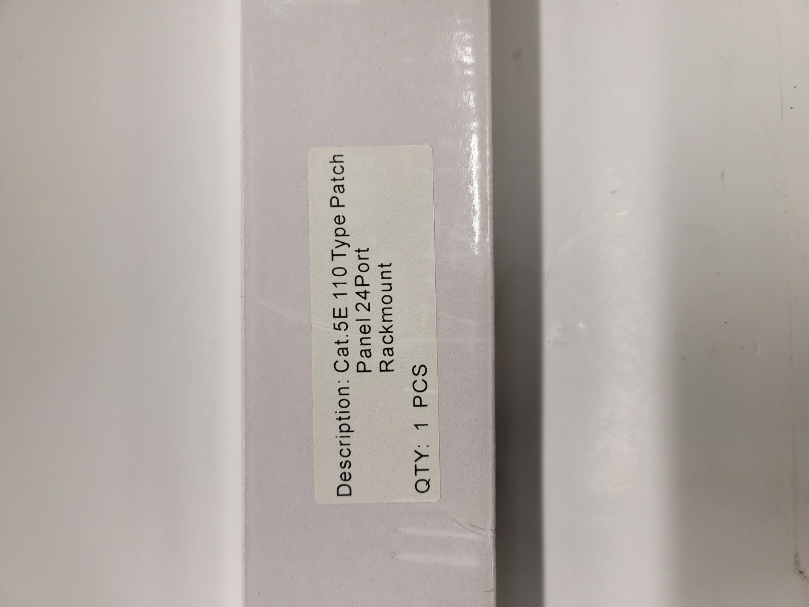 Cat 5E 110 Type Patch Panel 24 Port Rackmount 56Y4 E145249 3012IP