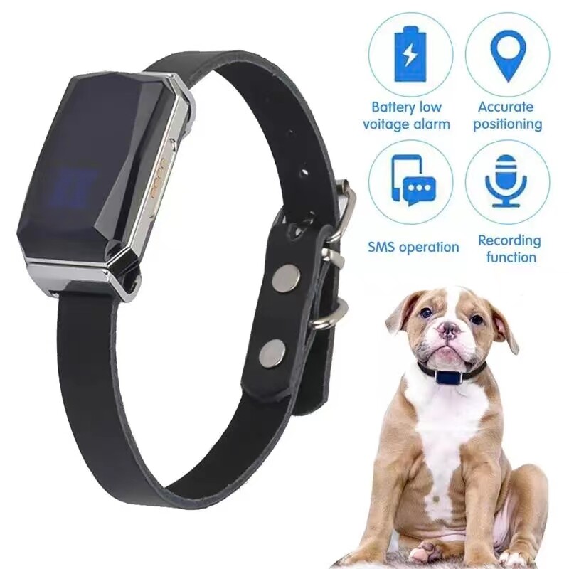Smart Waterproof Pet Locator GPS Location Collar Tracker Anti-lost For Cats Dogs
